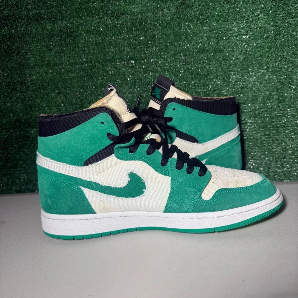 Jordan 1 Retro High Zoom Air Comfort Psychic Green Men's Size 11.5 CT0978-300